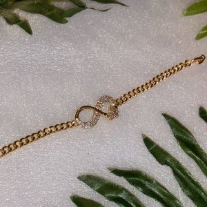 Infinity Bracelet, Tarnish free!